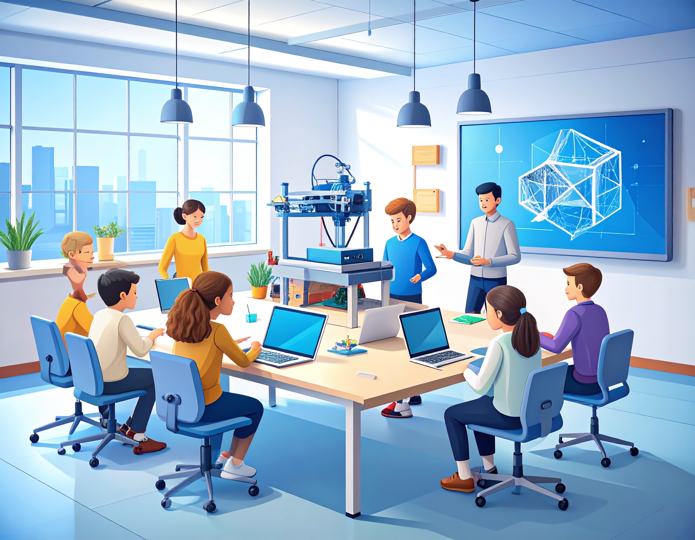 Progettare il futuro: creatività digitale con Tinkercad e stampa 3D a scuola